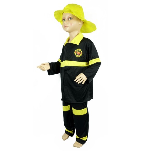 Kinder feuerwehrmann kostüm - feuerwehrmann,