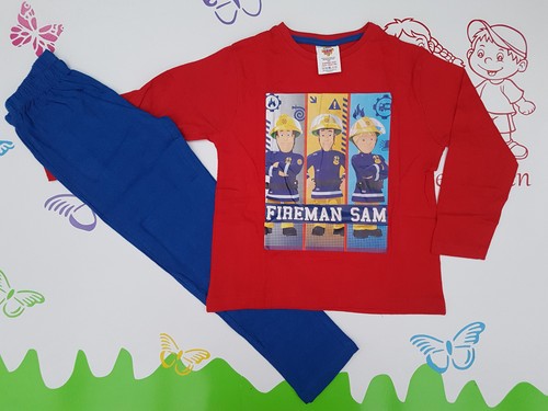 Schlafanzug feuerwehrmann sam - schlafanzug,