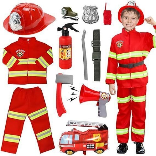 Karneval feuerwehrmann kostüm - karneval,