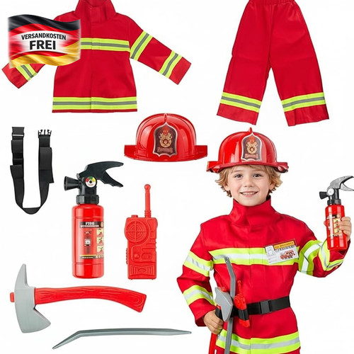 Feuerwehr kostüm kinder - kostüm,