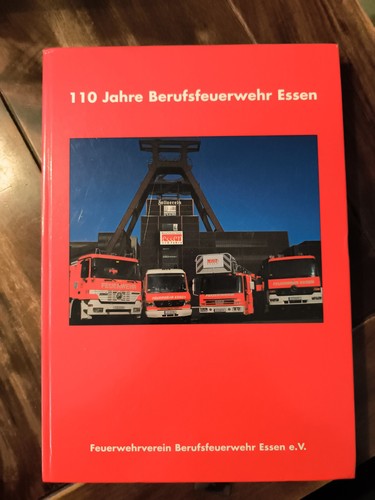110 jahre berufsfeuerwehr - 📕110,