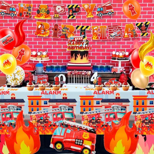 Feuerwehr kinder party - kinder,